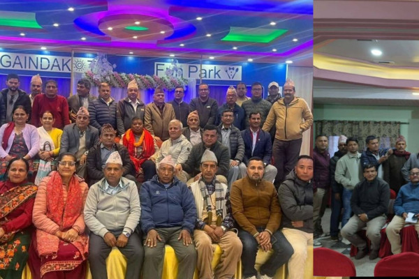 बाग्लुङ, गोरखाका उम्मेदवार भोट माग्दै चितवनमा